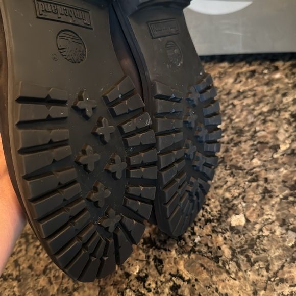 Timberland Black leather Boots 9 - Picture 14 of 16